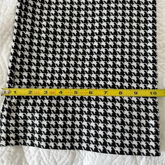 Cabi Houndstooth Wide Leg Pants Size 0 NWOT Chic High Rise Trouser - Picture 13 of 15